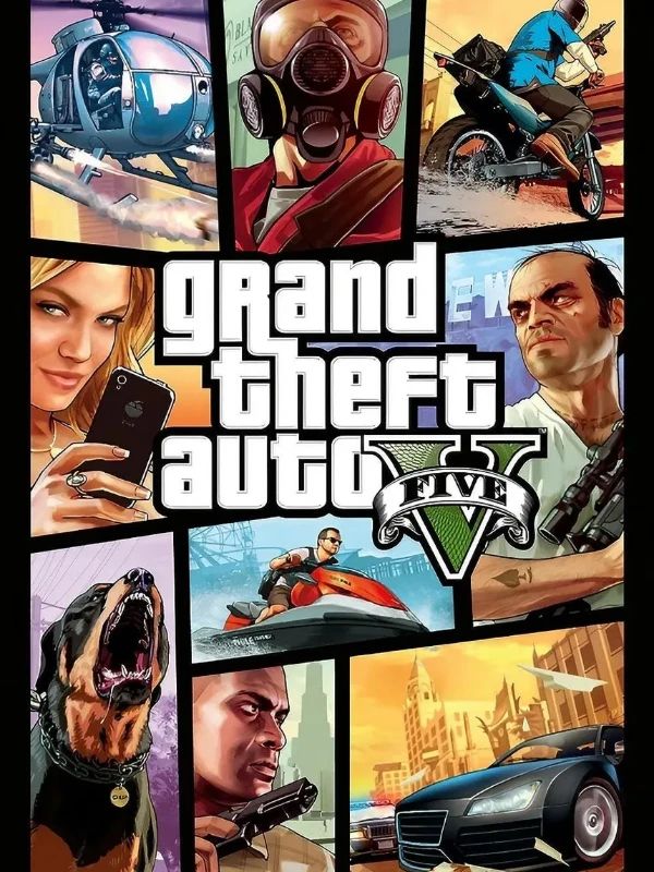 Grand Theft Auto V cover art
