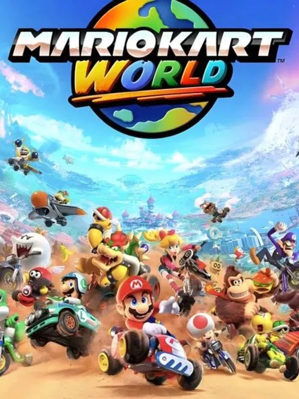 Mario Kart World cover art