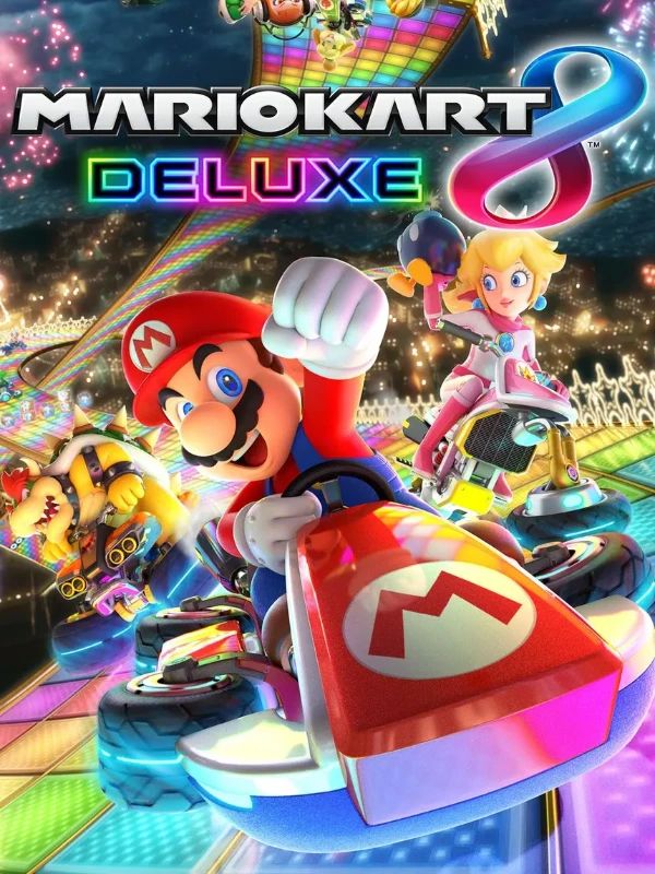 Mario Kart 8 Deluxe cover art