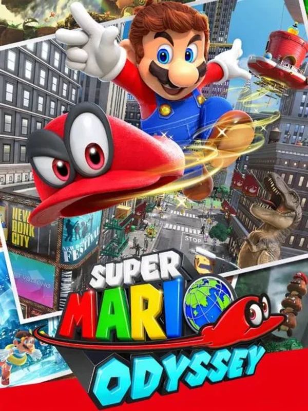 Super Mario Odyssey cover art